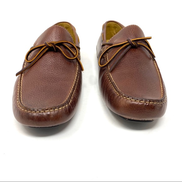 Sebago Men's Denton Driving Loafers Cognac - Picture 3 of 9